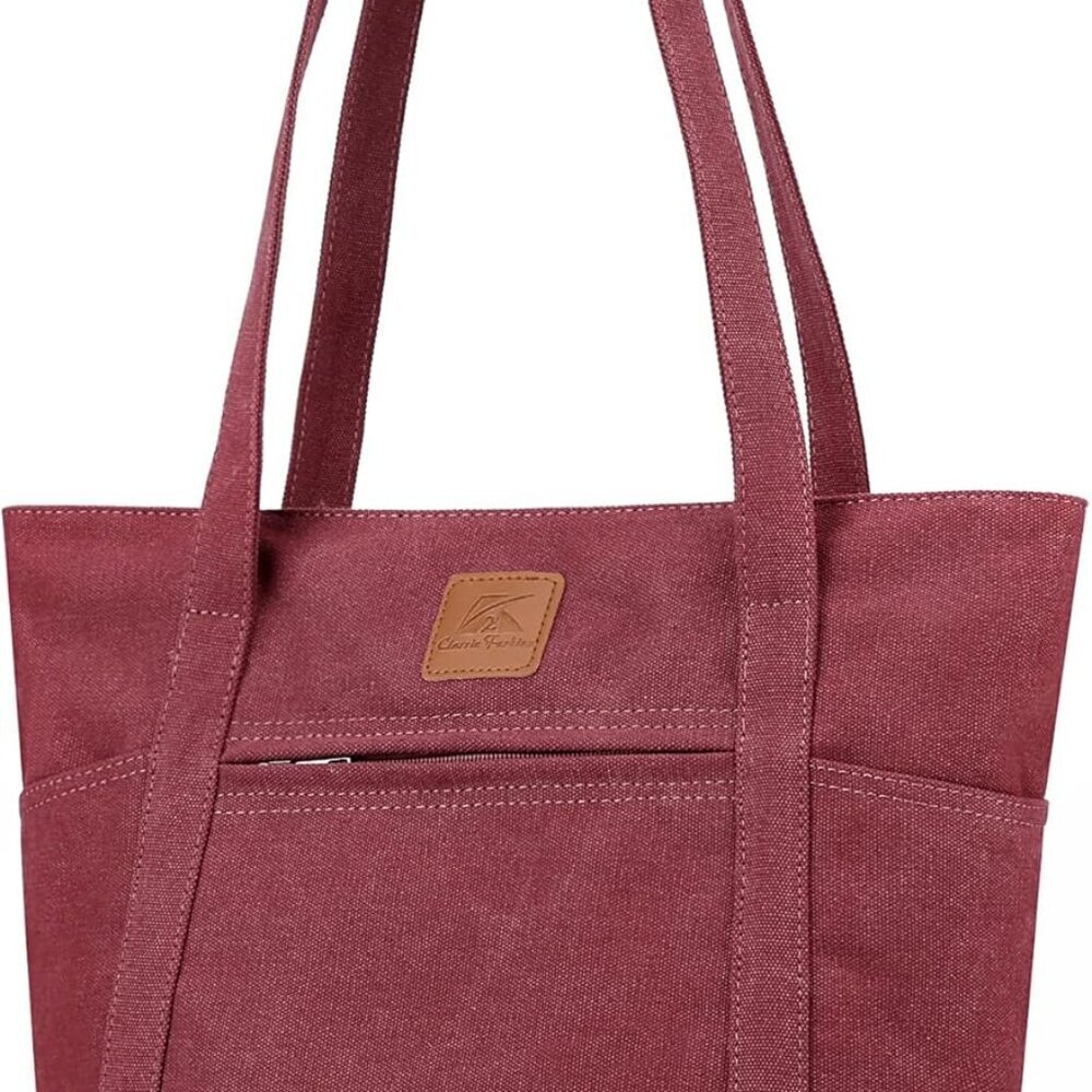 Women Handbag Canvas Tote Shoulder Bag Large Capacity Casual Everyday